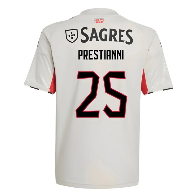 2025-2026 Benfica Away Youth Kit (Prestianni 25) — Shop Online