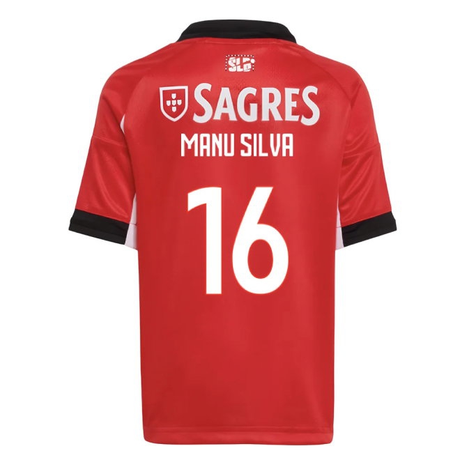 2025-2026 Benfica Home Mini Kit (Manu Silva 16) — Buy Now
