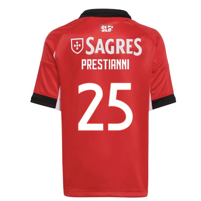 2025-2026 Benfica Home Mini Kit (Prestianni 25) — Buy Online