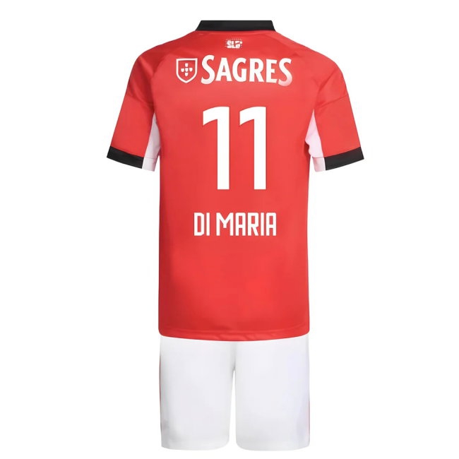 2025-2026 Benfica Home Youth Kit (Di Maria 11)