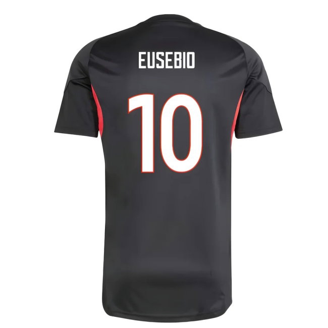 2025-2026 Benfica Training Jersey (Black) (Eusebio 10) — Shop Online