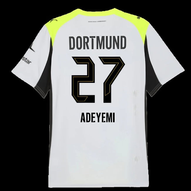 2025-2026 Borussia Dortmund Away Shirt (Adeyemi 27)