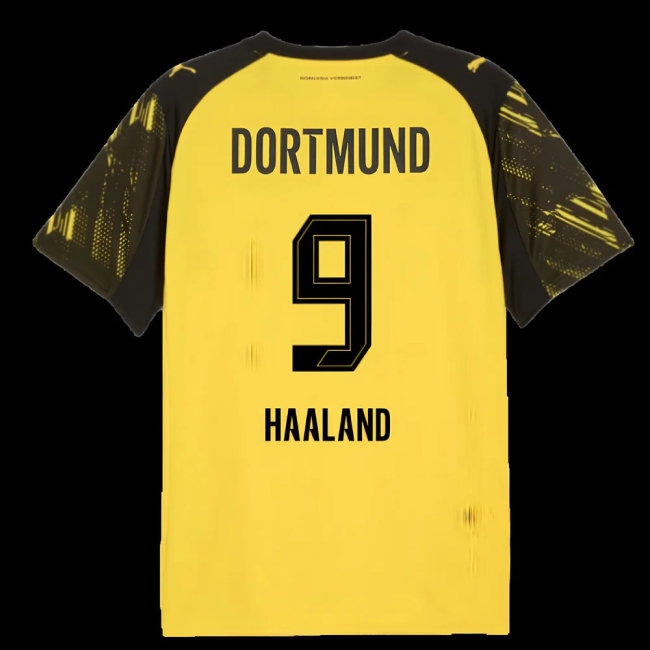 2025-2026 Borussia Dortmund Home Shirt (Haaland 9) — Buy Online