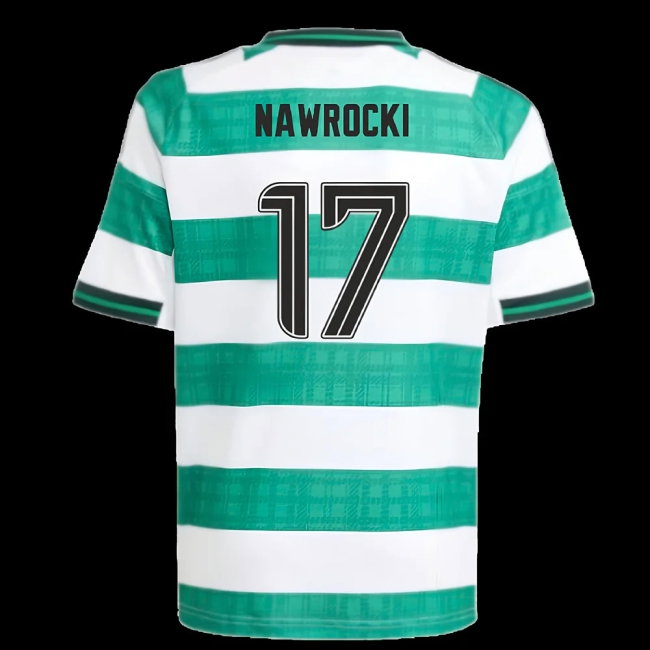 2025-2026 Celtic Home Shirt - Kids (Nawrocki 17) — Shop Now