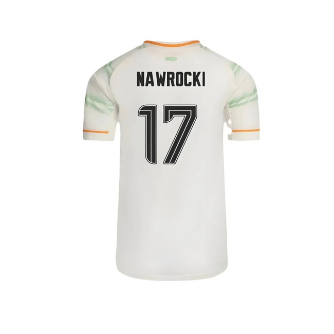 2025-2026 Celtic Third Shirt - Womens (Nawrocki 17) — Buy Now