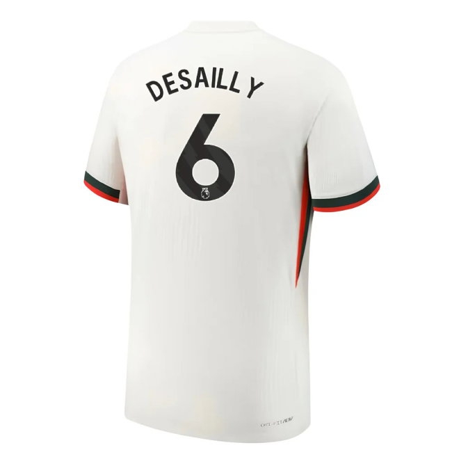 2025-2026 Chelsea Player Version Dri-Fit ADV Away Shirt (Desailly 6) — Shop Now