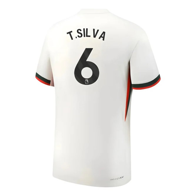 2025-2026 Chelsea Player Version Dri-Fit ADV Away Shirt (T.Silva 6) — Shop Online