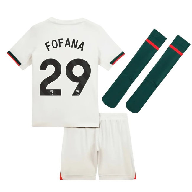 2025-2026 Chelsea Away Mini Kit (Fofana 29)