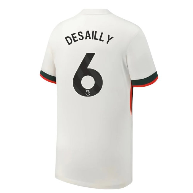 2025-2026 Chelsea Away Shirt (Kids) (Desailly 6) — Shop Now