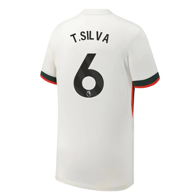 2025-2026 Chelsea Away Shirt (Kids) (T.Silva 6) — Buy Now
