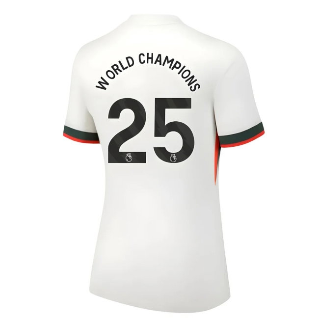2025-2026 Chelsea Away Shirt (Womens) (World Champions 25)