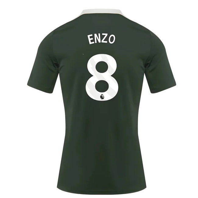 2025-2026 Chelsea Dri-Fit Strike Training Shirt (Green) (Enzo 8) — Shop Now