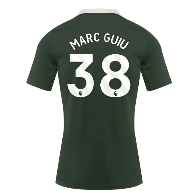 2025-2026 Chelsea Dri-Fit Strike Training Shirt (Green) (Marc Guiu 38) — Buy Online