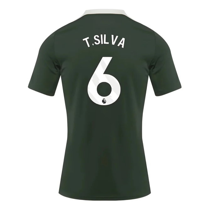 2025-2026 Chelsea Dri-Fit Strike Training Shirt (Green) (T.Silva 6) — Buy Online