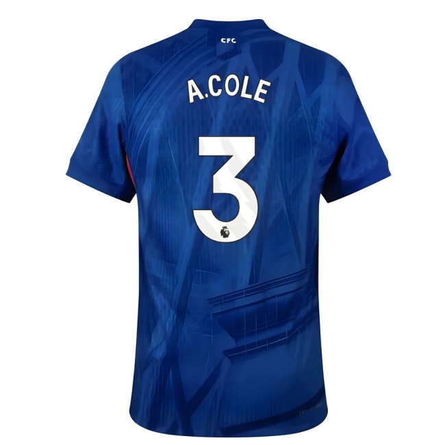 2025-2026 Chelsea Home Player Version Shirt (A.Cole 3) — Shop Online
