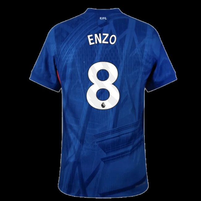 2025-2026 Chelsea Home Player Version Shirt (Enzo 8) — Buy Online