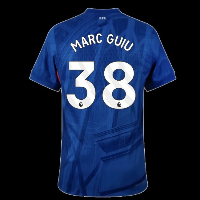 2025-2026 Chelsea Home Player Version Shirt (Marc Guiu 38) — Buy Online