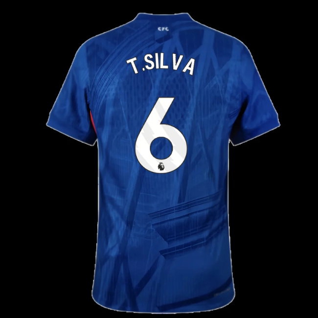 2025-2026 Chelsea Home Player Version Shirt (T.Silva 6) — Shop Online