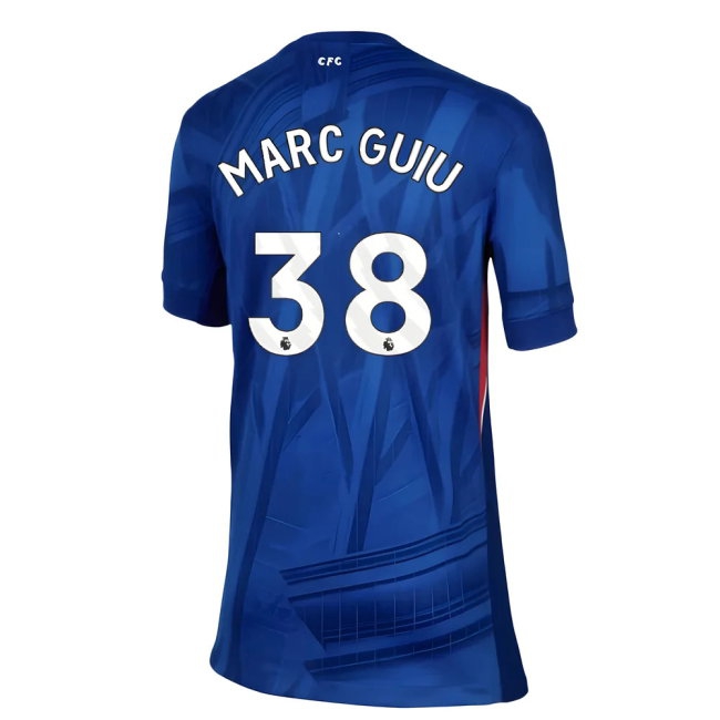 2025-2026 Chelsea Home Shirt (Kids) (Marc Guiu 38) — Buy Now