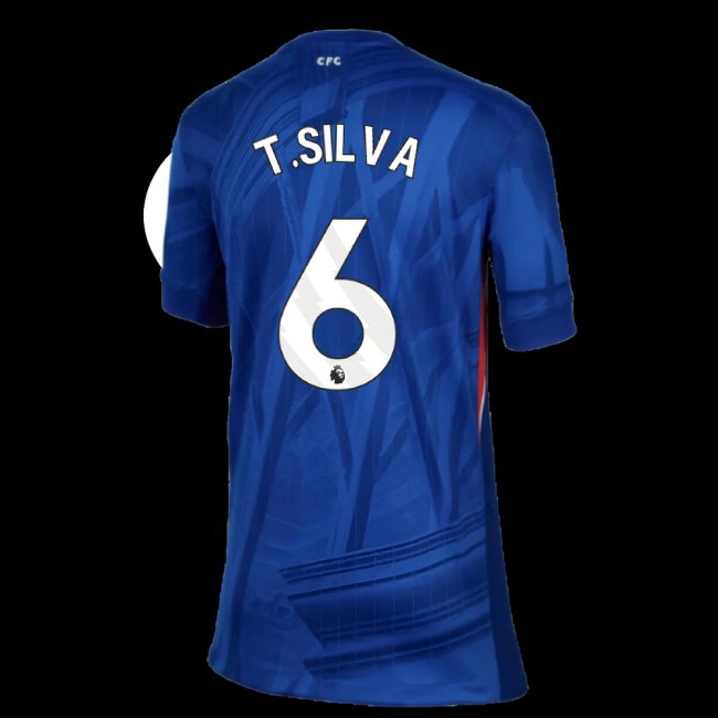 2025-2026 Chelsea Home Shirt (Kids) (T.Silva 6) — Shop Now