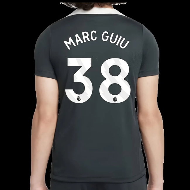 2025-2026 Chelsea Strike Training Shirt (Green) - Kids (Marc Guiu 38) — Buy Online