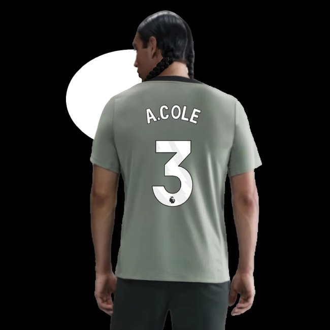 2025-2026 Chelsea Strike Training Shirt (Jade Green) (A.Cole 3) — Shop Online