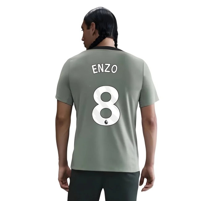 2025-2026 Chelsea Strike Training Shirt (Jade Green) (Enzo 8) — Shop Online