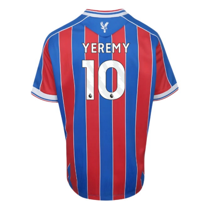 2025-2026 Crystal Palace Home Shirt (Kids) (Yeremy 10) — Shop Now