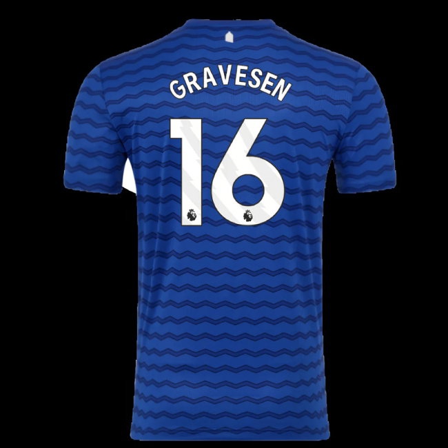 2025-2026 Everton Home Shirt (Gravesen 16) — Shop Online
