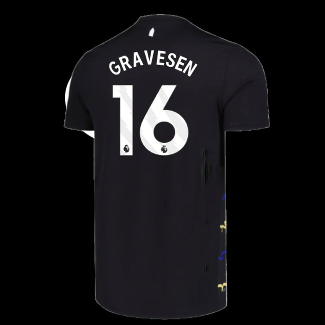 2025-2026 Everton Third Shirt (Gravesen 16) — Buy Online
