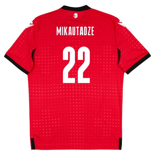 2025-2026 Georgia Third Shirt (Mikautadze 22) — Buy Online