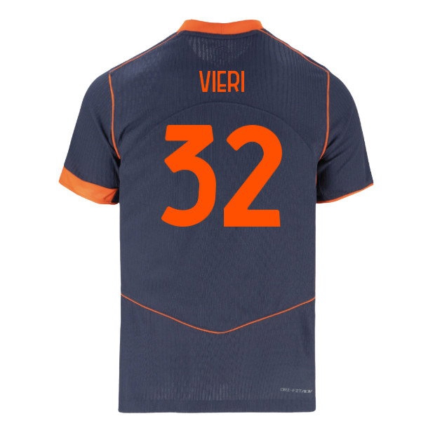 2025-2026 Inter Milan Authentic ADV Third Shirt (Vieri 32)