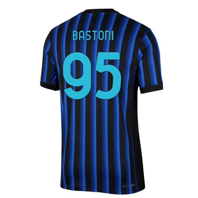 2025-2026 Inter Milan Home Player Version Dri-Fit ADV Shirt (Bastoni 95) — Buy Now