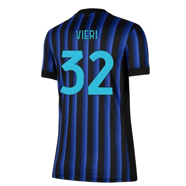 2025-2026 Inter Milan Home Shirt (Womens) (Vieri 32)