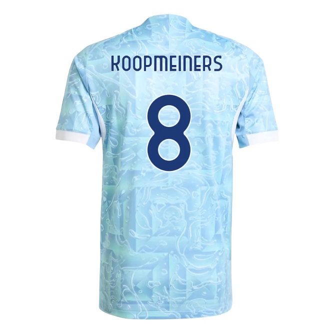 2025-2026 Juventus Player Version Away Shirt (Koopmeiners 8) — Shop Now