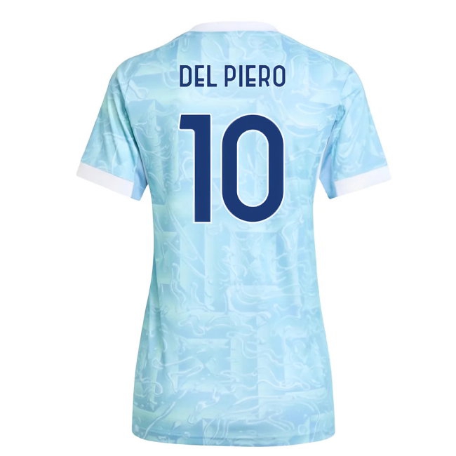 2025-2026 Juventus Away Shirt (Womens) (Del Piero 10) — Buy Online