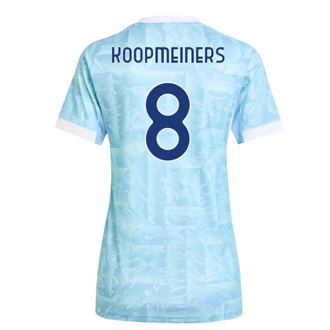 2025-2026 Juventus Away Shirt (Womens) (Koopmeiners 8) — Buy Now