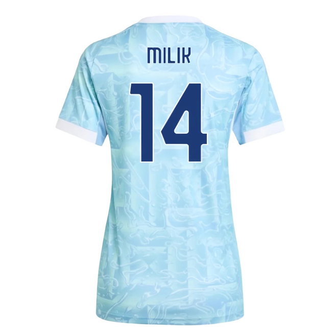 2025-2026 Juventus Away Shirt (Womens) (Milik 14) — Buy Online