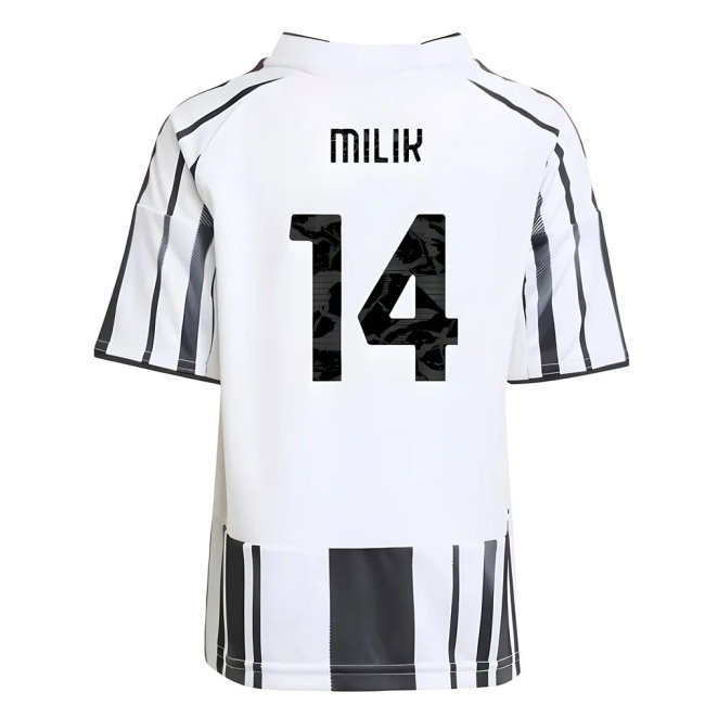 2025-2026 Juventus Home Mini Kit (Milik 14) — Shop Now