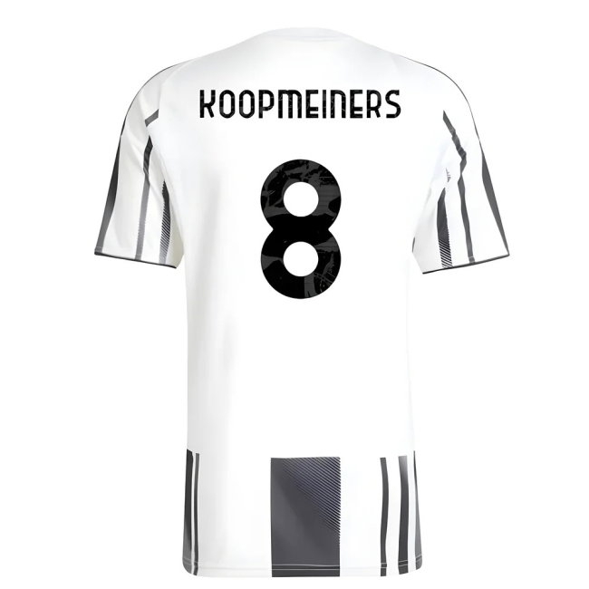 2025-2026 Juventus Home Shirt (Koopmeiners 8) — Buy Now