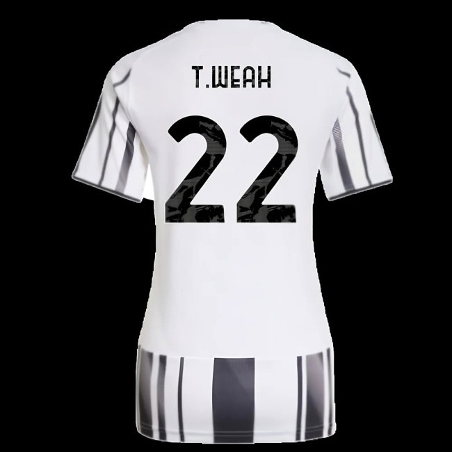 2025-2026 Juventus Home Shirt (Womens) (T.Weah 22) — Shop Online