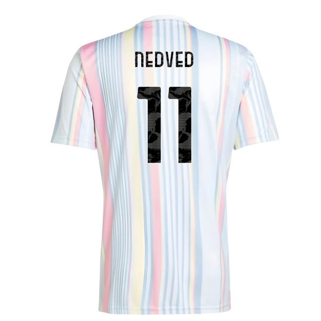 2025-2026 Juventus Pre-Match Shirt (White) (Nedved 11) — Buy Online
