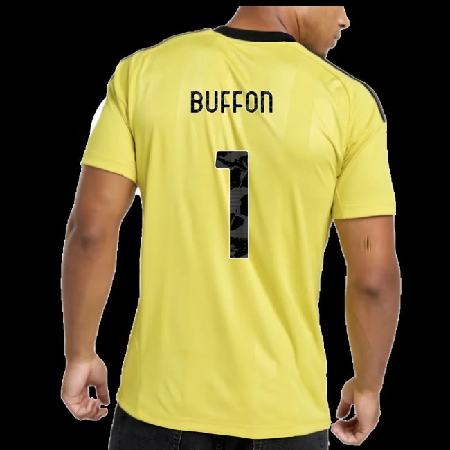 2025-2026 Juventus Third Goalkeeper Shirt (Pure Sulfur) (Buffon 1) — Buy Online