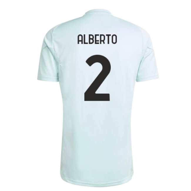 2025-2026 Juventus Training Jersey (Semi Flash Aqua) (Alberto 2) — Shop Now