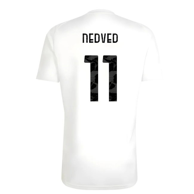 2025-2026 Juventus Training Shirt (White) (Nedved 11) — Shop Online
