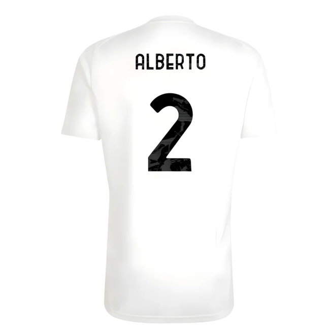 2025-2026 Juventus Training Tee (White) (Alberto 2) — Shop Online