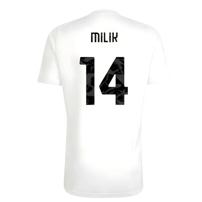 2025-2026 Juventus Training Tee (White) (Milik 14) — Shop Online