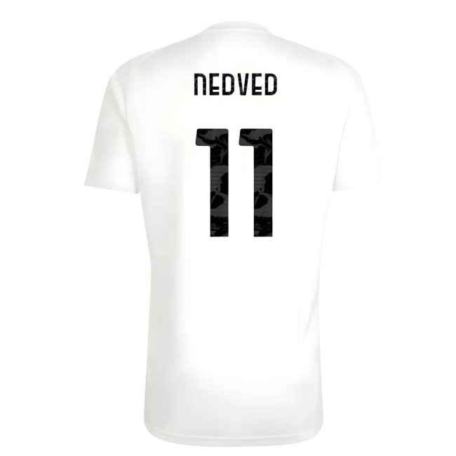 2025-2026 Juventus Training Tee (White) (Nedved 11) — Shop Now