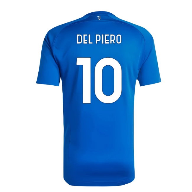 2025-2026 Juventus UBP Jersey (Royal) (Del Piero 10) — Buy Online
