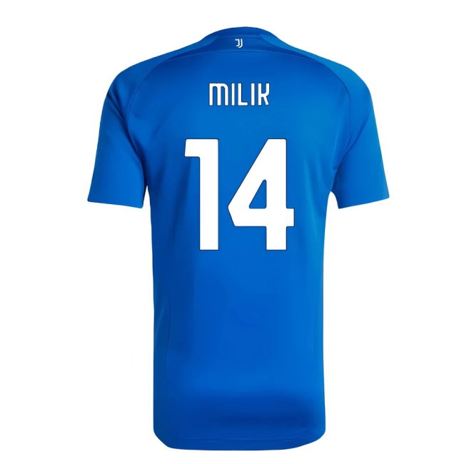 2025-2026 Juventus UBP Jersey (Royal) (Milik 14) — Buy Now